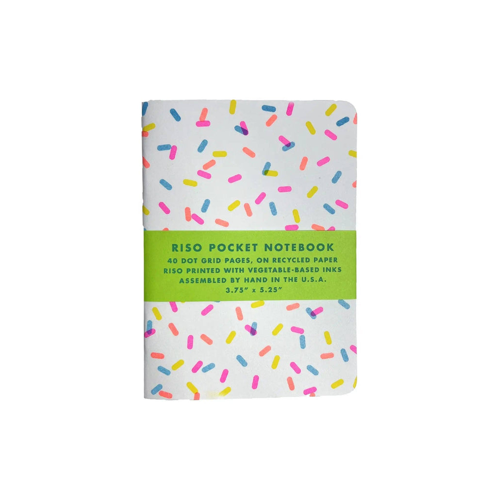 Risograph Pocket Notebook - Sprinkles