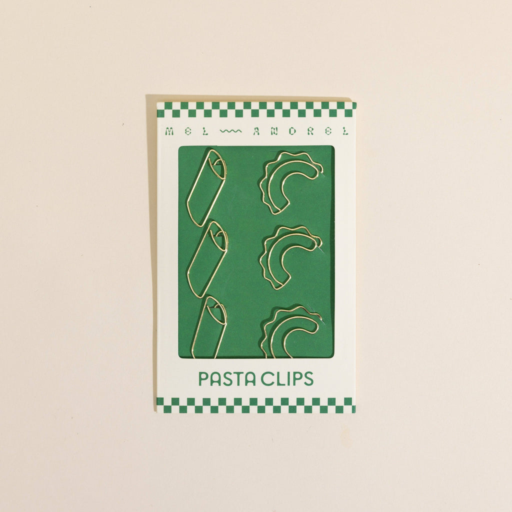 Pasta Paper Clips - Creste di Gallo + Penne