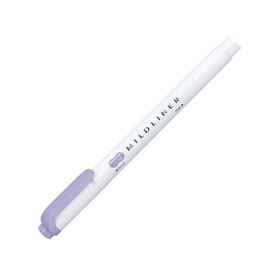 Zebra Mild Liner Highlighter & Marker: Violet