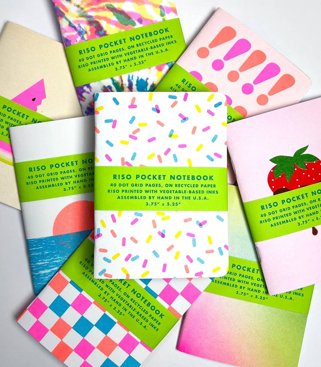 Risograph Pocket Notebook - Aura