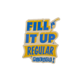 Fill It Up Regular Sticker by Unwork of Art